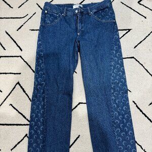 Marine Serre Deadstock Jeans